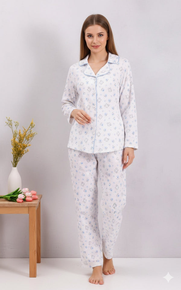 بيجامة قطنية مريحة للأوقات الهادئة